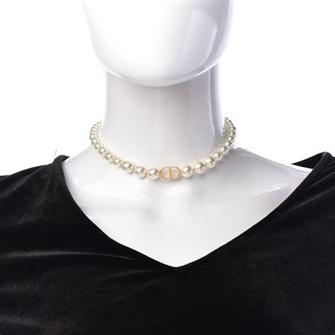 30 montaigne necklace dior|christian dior choker gold.